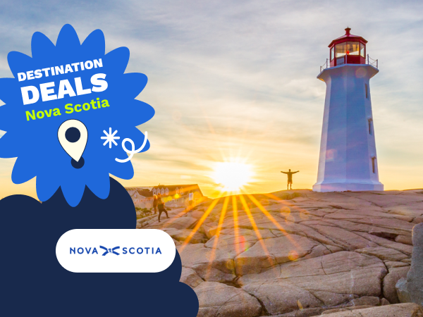 Get up to 30% Miles back on a trip to Nova Scotia